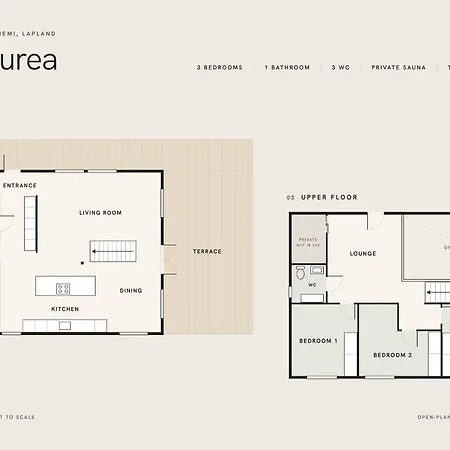 Huvilat Aurea - Luxury With Hot Tub & Sauna *